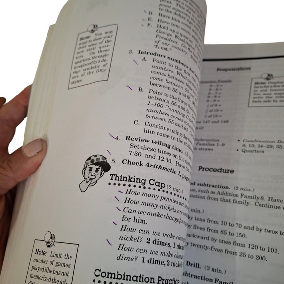 ABEKA Arithmetic 1 Teachers Manual Math 1 1st grade - Picture 4 of 7